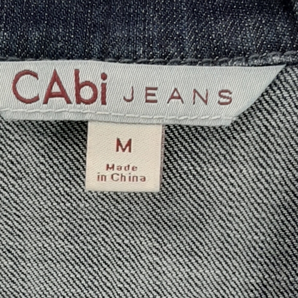 Cabi Lucy fitted denim jacket medium - Picture 4 of 10